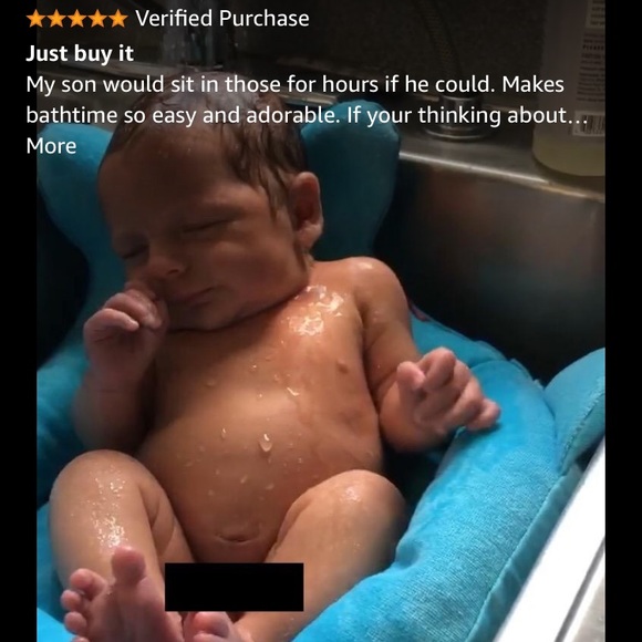 Skip Hop Soft Sink Baby Bath Tub, Moby, Blue - Picture 10 of 13